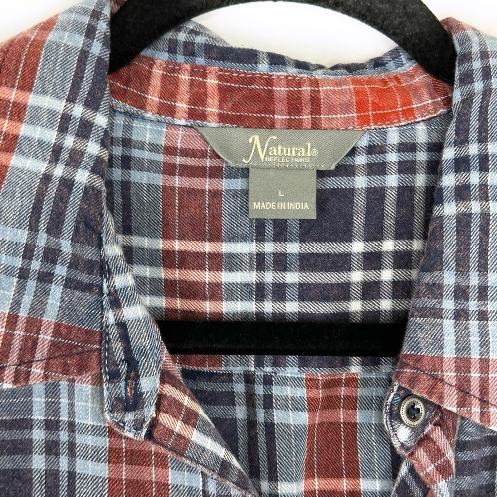 Plaid button down - Picture 3 of 5